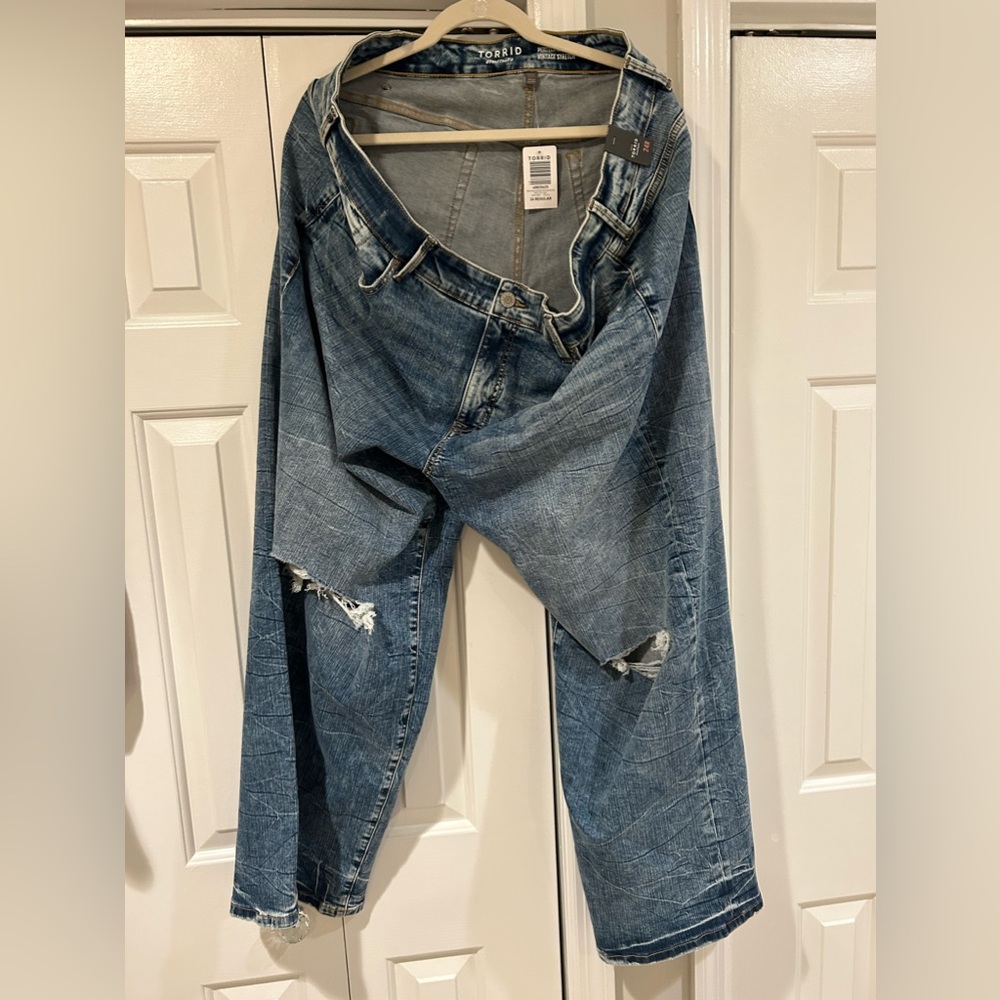 Women’s plus size Wide Leg Jean